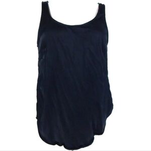 Floreat Anthropologie Scoop Neck Satin Tank